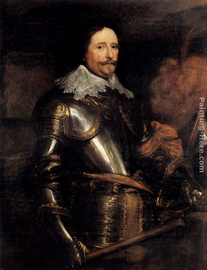 Sir Antony van Dyck Portrait Of Frederik Hendrik